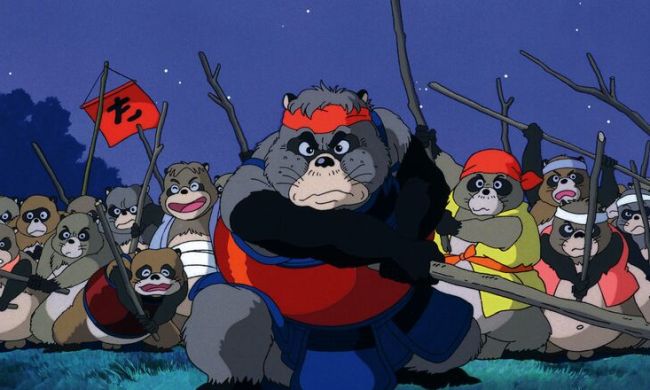Frame del filme Pompoko